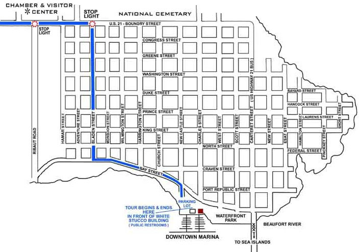 route to janet's tour